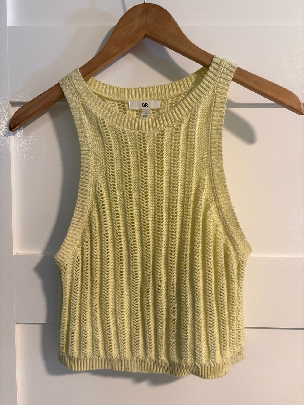 Bp crochet cropped tank top